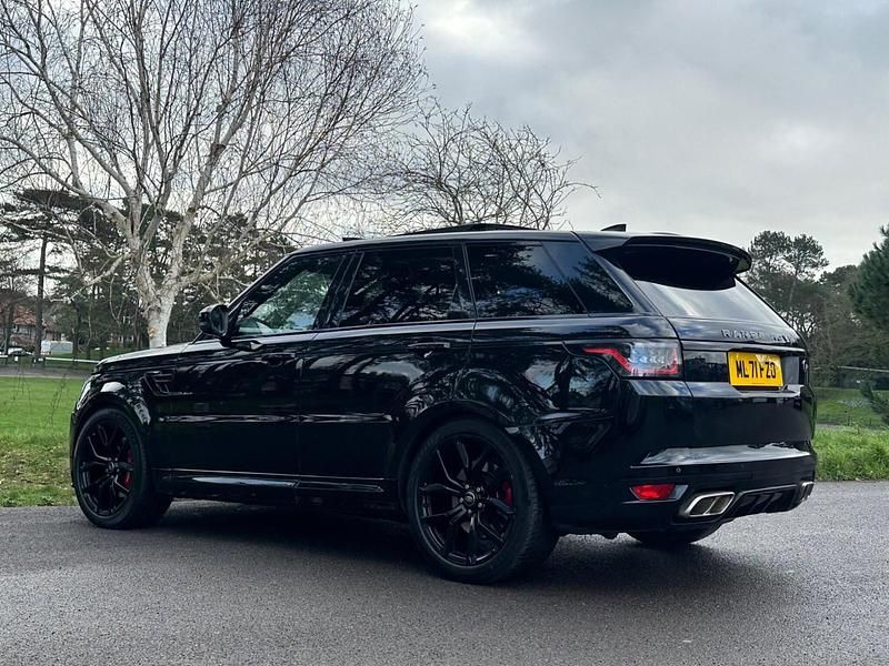 Used Land Rover Range Rover Sport SVR 575 HP (422 kW) 2021 Black SUV