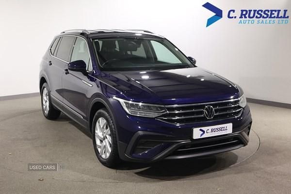 Used VW Tiguan Allspace Life 150 HP (110 kW) 2022 Blue SUV