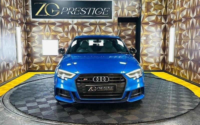 Used Audi S3 Sportback Black Edition 310 HP (228 kW) 2017 Blue Hatchback