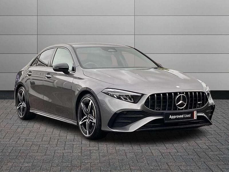 Grey Used 2024 Mercedes A35 AMG Executive Sedan | £34,890 (Fair price) - Image 1/4