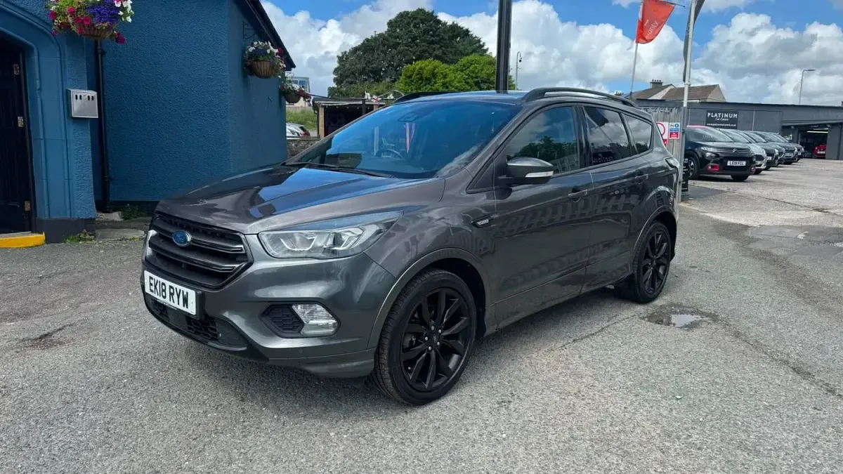Used Ford Kuga ST-Line X 182 HP (133 kW) 2018 Grey SUV