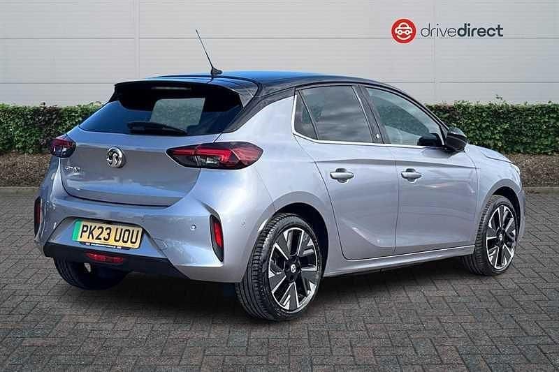 Used Vauxhall Corsa-e Ultimate 100 kW (136 HP) 2023 Grey Hatchback
