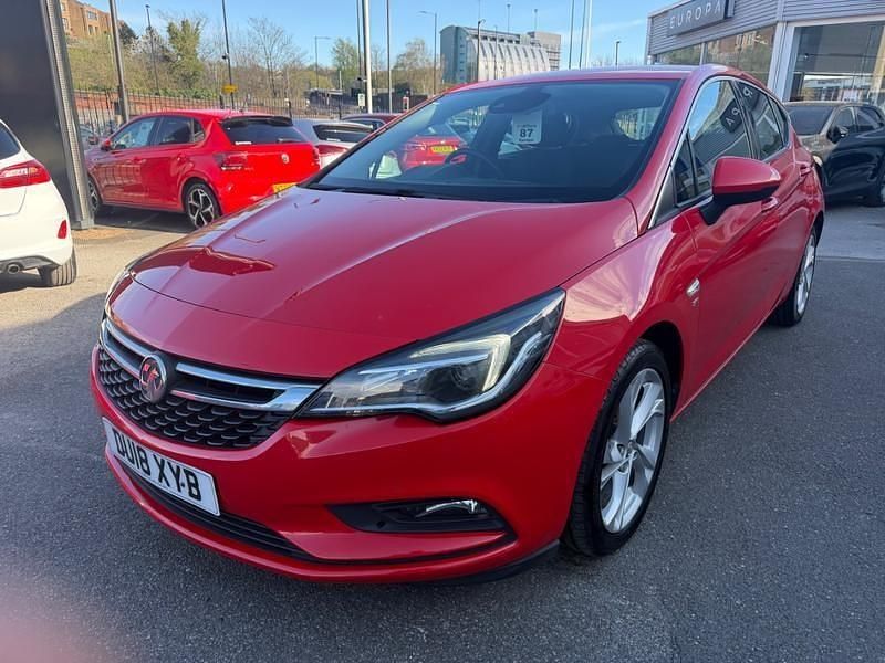 Used Vauxhall Astra SRi 2018 Red Hatchback