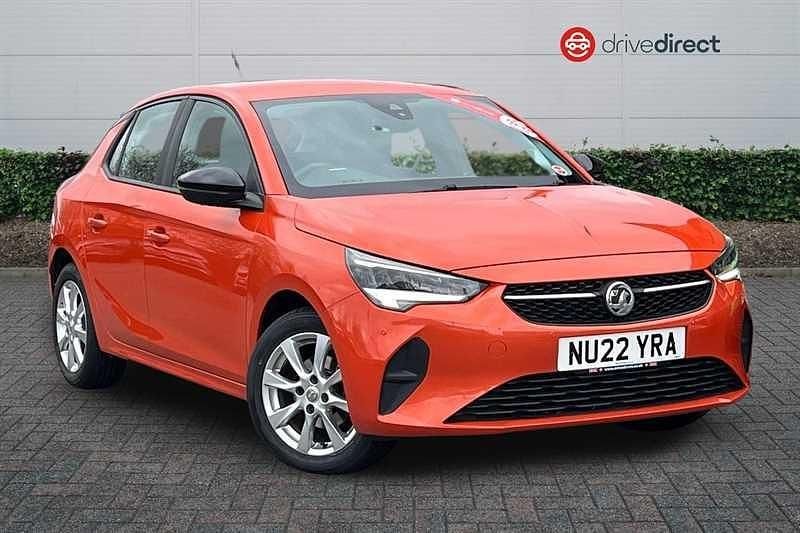 Used Vauxhall Corsa Edition 75 HP (55 kW) 2022 Orange Hatchback