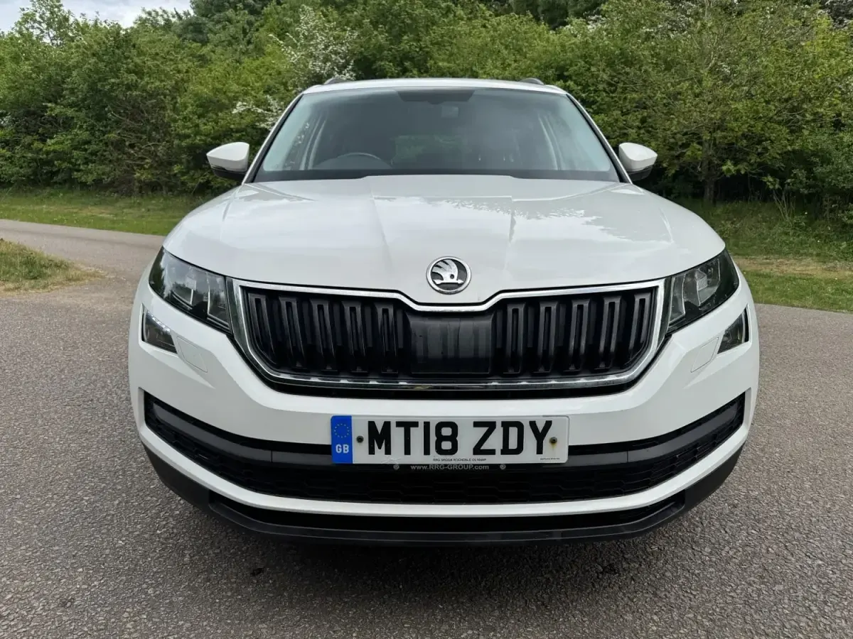 Usado Skoda Kodiaq SE 150 HP (110 kW) 2018 Branco SUV