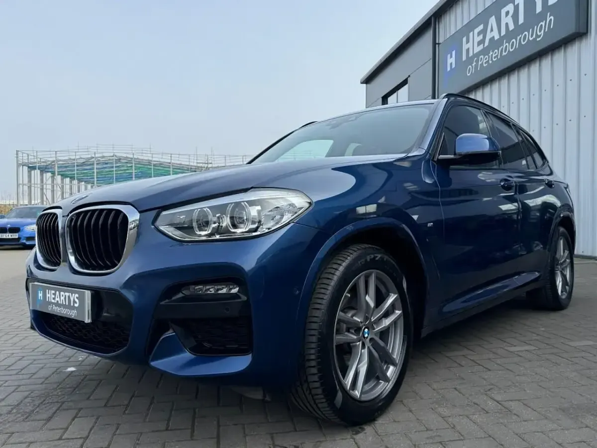 Used BMW X3 M Sport 190 HP (139 kW) 2021 Blue SUV