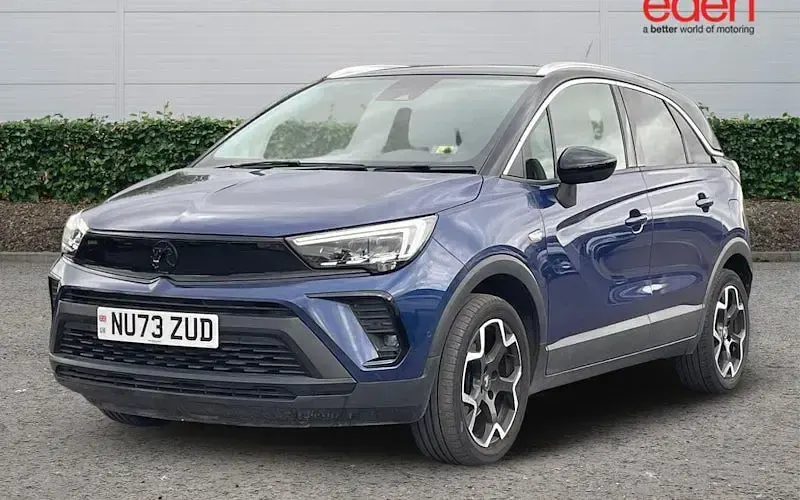 Used Vauxhall Crossland Ultimate 110 HP (80 kW) 2023 Blue SUV