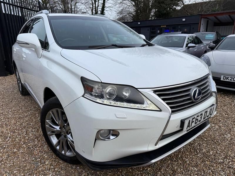 Used Lexus RX450h Luxury Line 2013 White SUV
