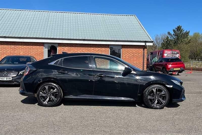 Used Honda Civic SR 129 HP (94 kW) 2017 Black Hatchback