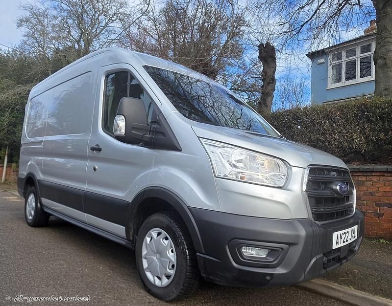 Used Ford Transit Trend 130 HP (95 kW) 2022 Silver Van