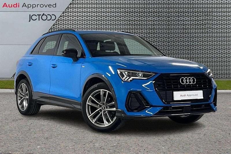 Blue Used 2022 Audi Q3 Black Edition SUV | £25,962 (Good price) - Image 1/4