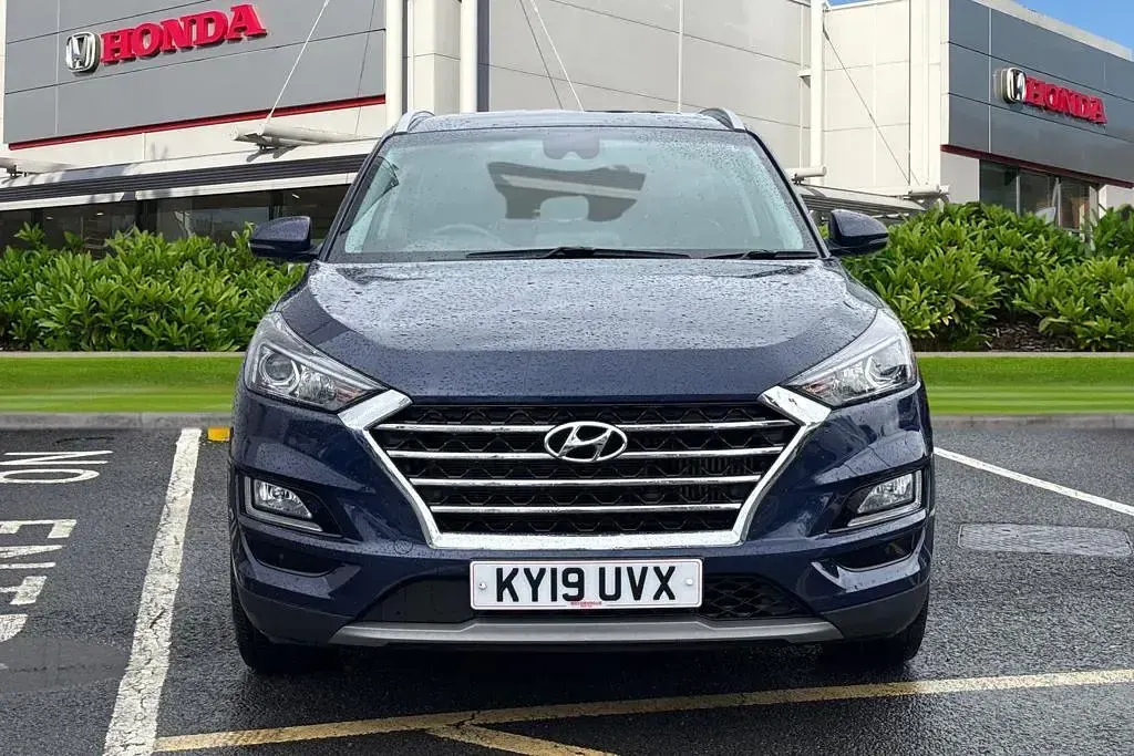 Used Hyundai Tucson Premium 177 HP (130 kW) 2019 Blue SUV