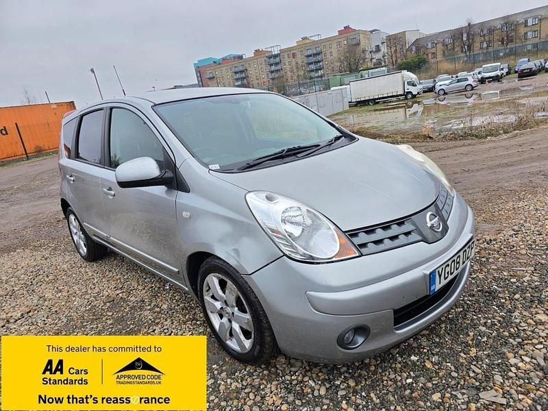 Silver Used 2008 Nissan Note Tekna MPV | £2,488 (Fair price) - Image 1/4