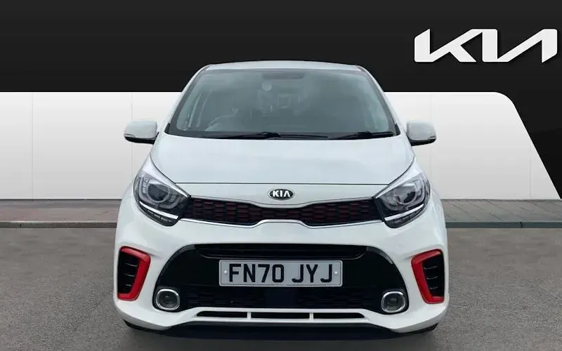 Used Kia Picanto GT-Line 101 HP (74 kW) 2020 White Hatchback