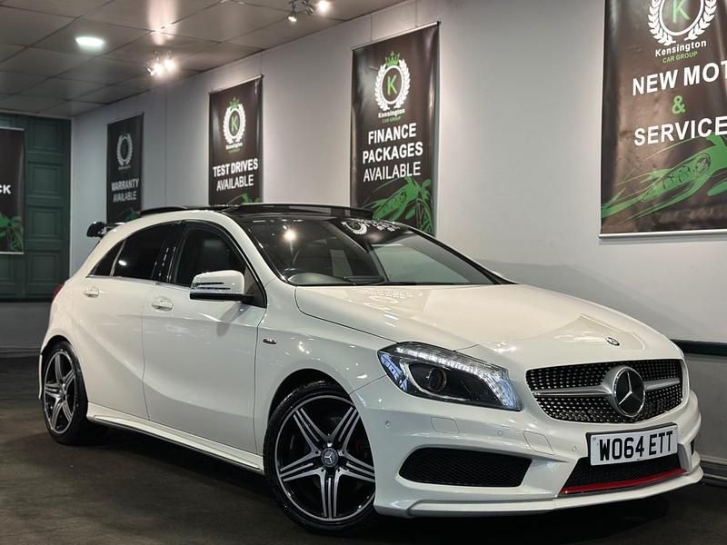 White Used 2015 Mercedes A250 AMG Hatchback | £9,490 (Fair price) - Image 1/4