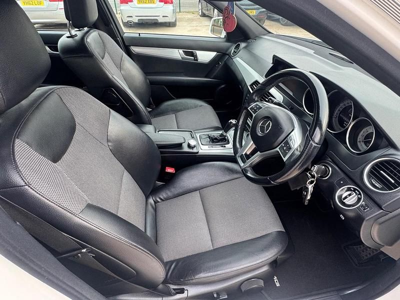 Used Mercedes C180 AMG 2013 White Sedan