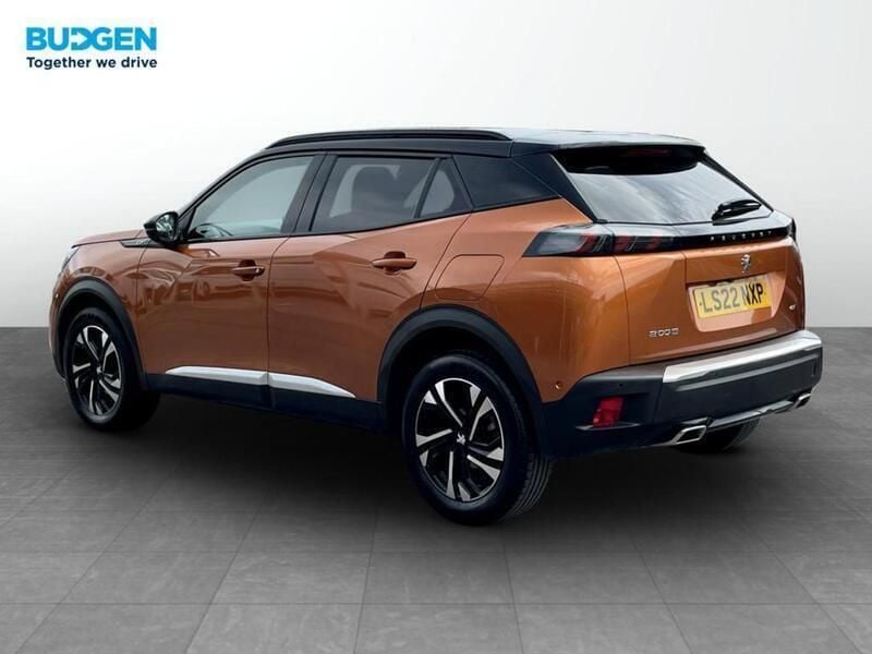 Orange Used 2022 Peugeot 2008 GT SUV | £13,900 (Good price) - Image 1/3
