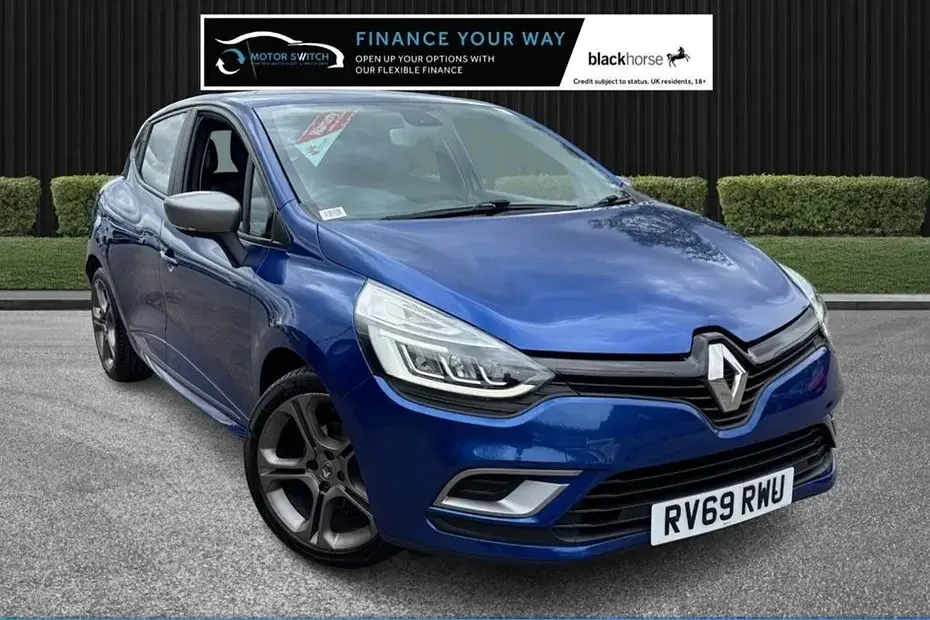 Used Renault Clio GT-Line 90 HP (66 kW) 2019 Blue Hatchback