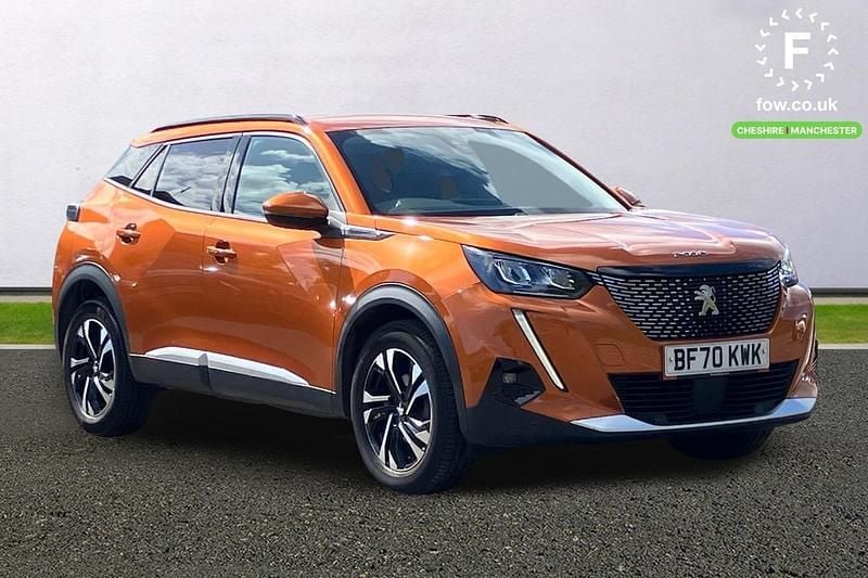 Orange Used 2020 Peugeot 2008 Allure SUV | £12,999 (Fair price) - Image 1/4