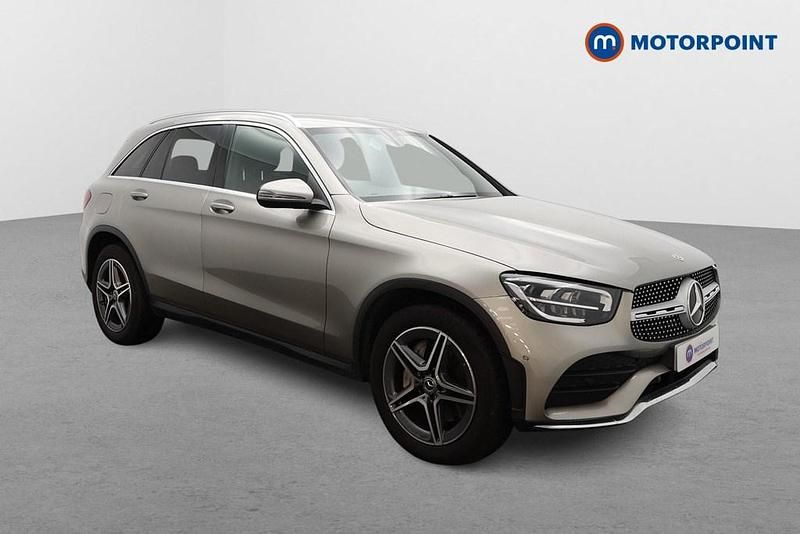 Silver Used 2019 Mercedes GLC220 AMG line Estate | £22,749 (Good price) - Image 1/4
