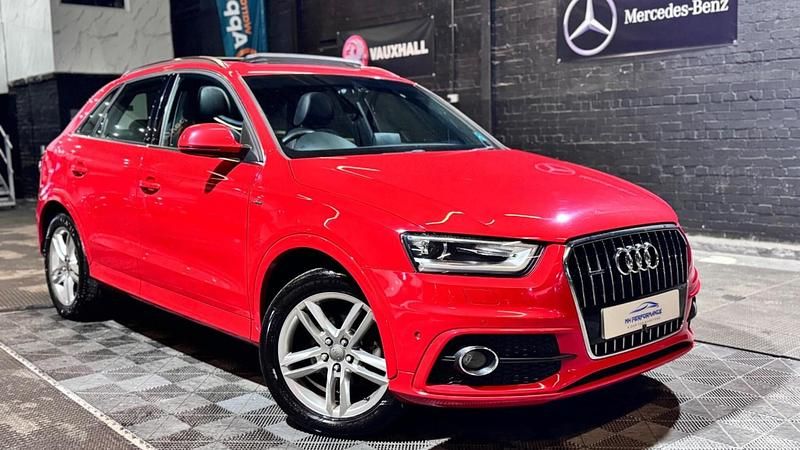 Used Audi Q3 S-Line 177 HP (130 kW) 2014 Red SUV