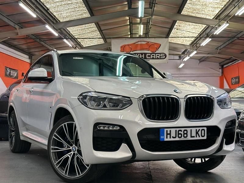 White Used 2018 BMW X4 M Sport SUV | £18,495 (Fair price) - Image 1/4