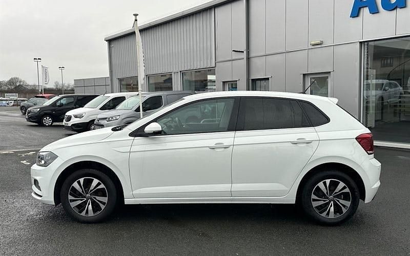 Used VW Polo Match 95 HP (69 kW) 2021 White Hatchback