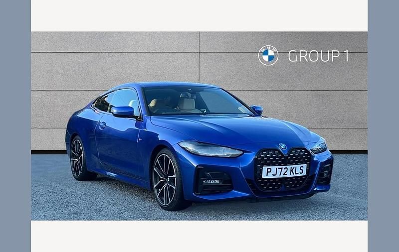Blue Used 2022 BMW 430 M Sport Coupe | £29,995 (Fair price) - Image 1/4
