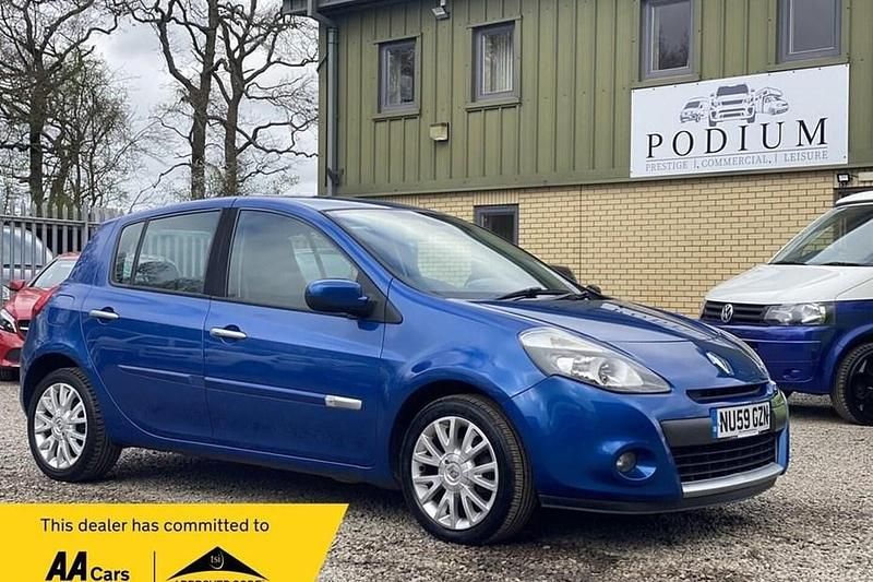 Used Renault Clio II Dynamique 86 HP (63 kW) 2009 Black Hatchback