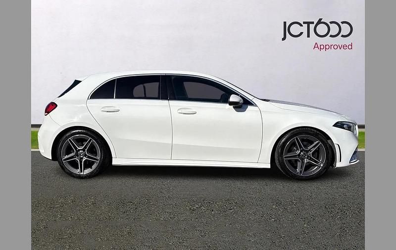 Used Mercedes A200 AMG line 161 HP (118 kW) 2020 White Hatchback