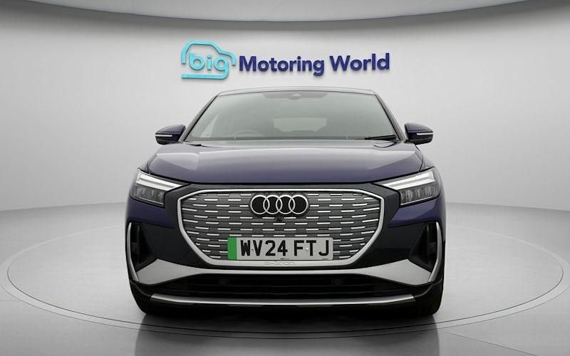 Used Audi Q4 Sportback e-tron S-Line 250 kW (340 HP) 2024 Blue SUV