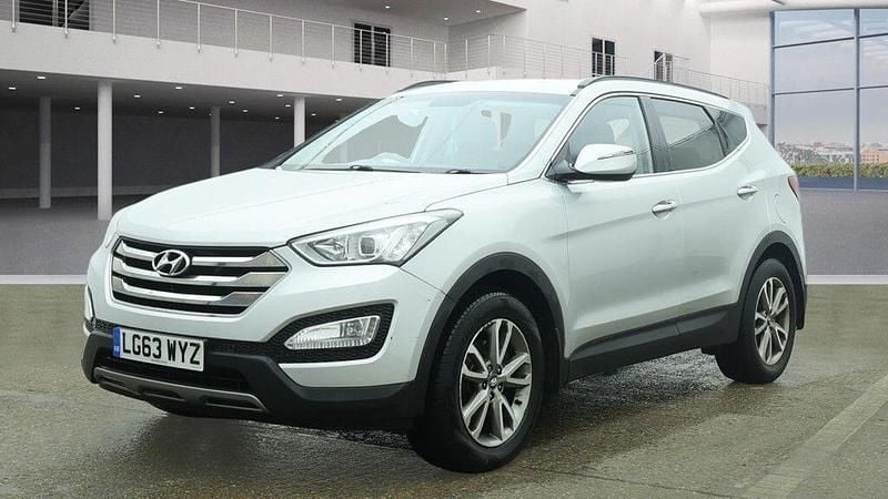 Used Hyundai Santa Fe Premium 194 HP (142 kW) 2013 Silver SUV
