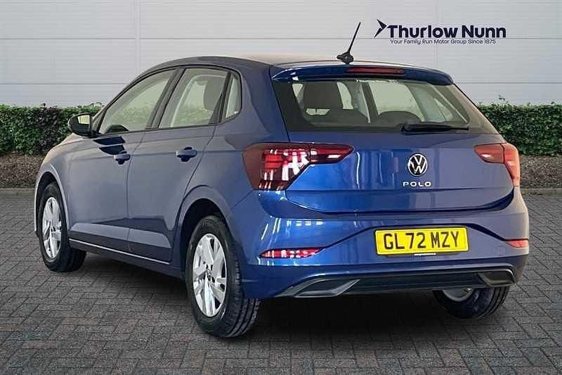 Used VW Polo S 95 HP (69 kW) 2022 Blue Hatchback