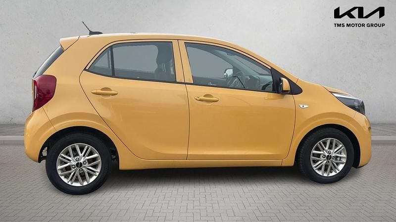 Used Kia Picanto 2024 Yellow Hatchback