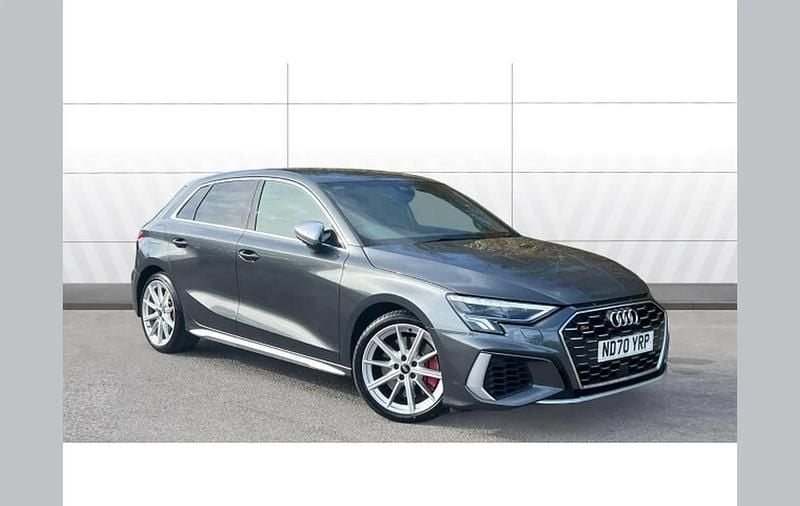 Begagnad Audi S3 Sportback Performance 310 HK (228 kW) 2021 Grå Halvkombi