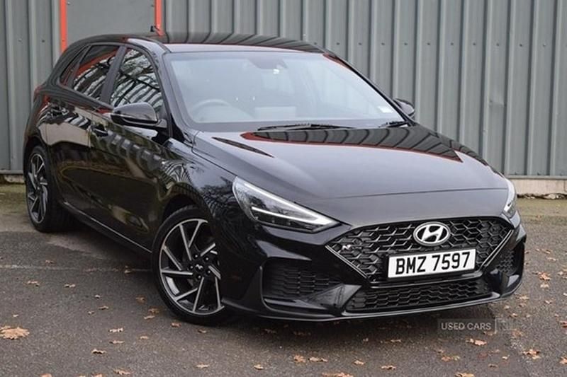 Black Used 2023 Hyundai i30 N Line Hatchback | £18,385 (Fair price) - Image 1/1