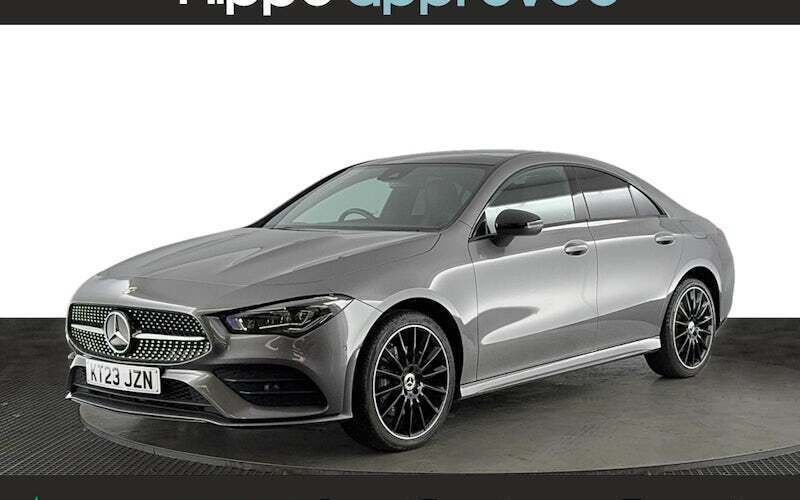 Grey Used 2023 Mercedes CLA250e AMG Line Premium Plus Sedan | £26,220 (A bit pricey) - Image 1/4