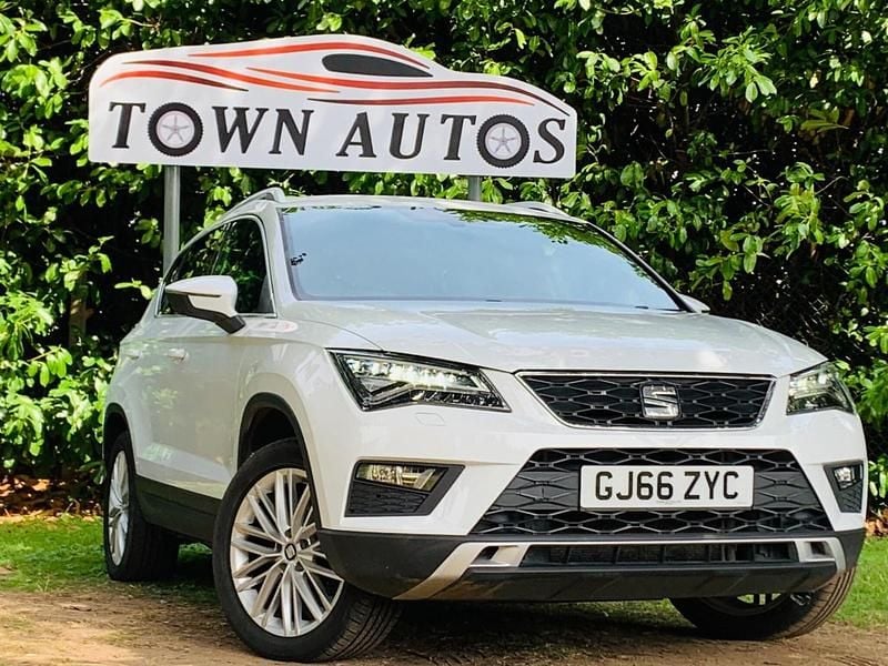 White Used 2016 Seat Ateca 4Drive SUV | £10,490 (Fair price) - Image 1/4