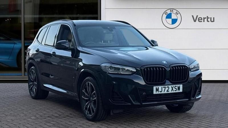 Black Used 2022 BMW X3 M Sport SUV | £30,921 (Fair price) - Image 1/3