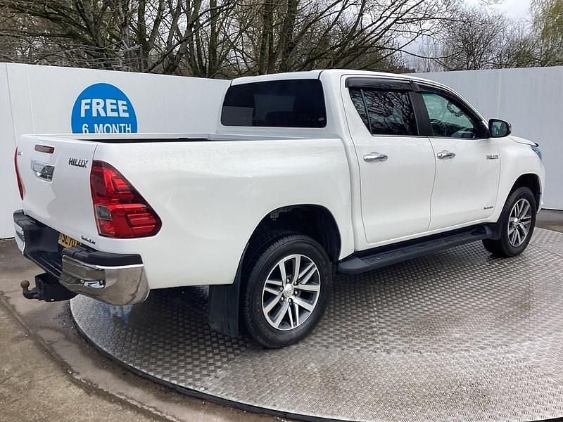 Used Toyota HiLux 150 HP (110 kW) 2020 White Pickup