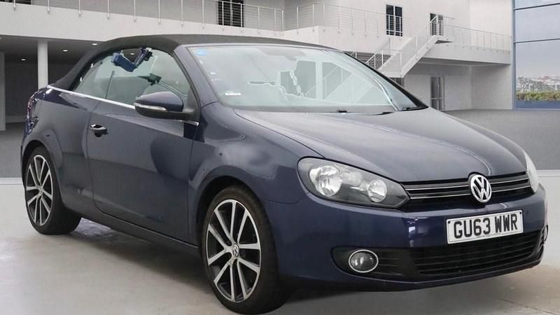 Blue Used 2013 VW Golf Cabriolet GT Cabriolet | £7,780 (Fair price) - Image 1/4