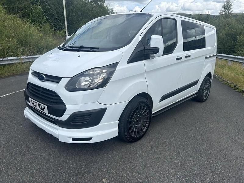 Used Ford Transit Custom 104 HP (76 kW) 2017 White Van