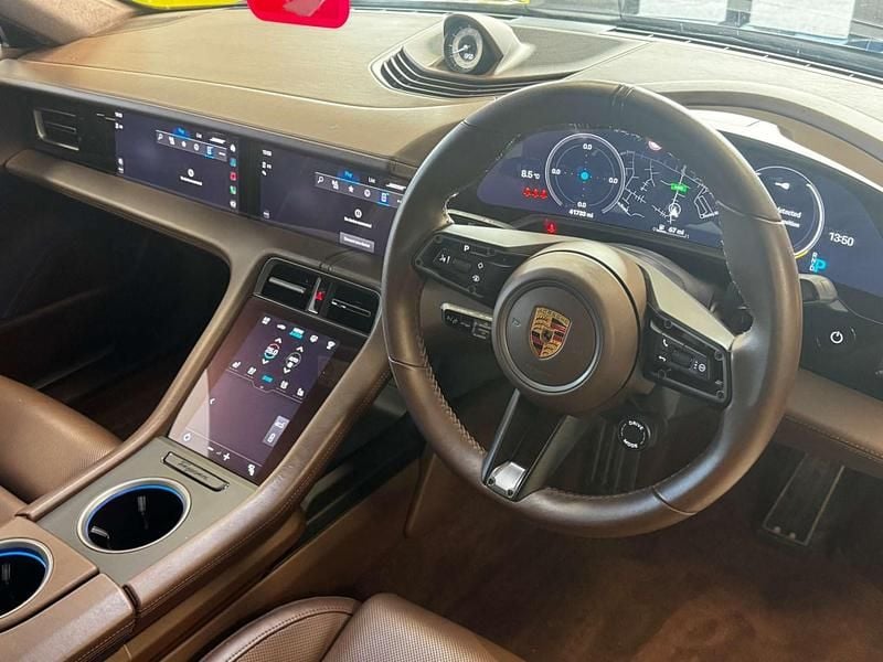 Used Porsche Taycan Performance Package 559 kW (761 HP) 2020 Blue Coupe