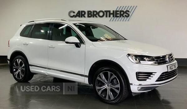 Used VW Touareg R-line 262 HP (192 kW) 2017 White SUV
