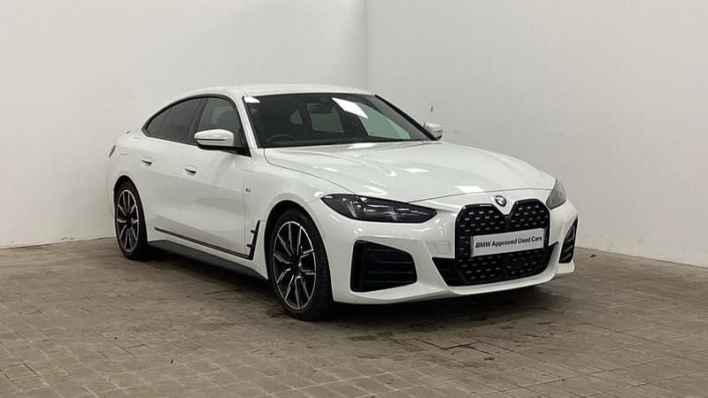 White Used 2025 BMW 420 Gran Coupé M Sport Coupe | £37,995 (Fair price) - Image 1/4