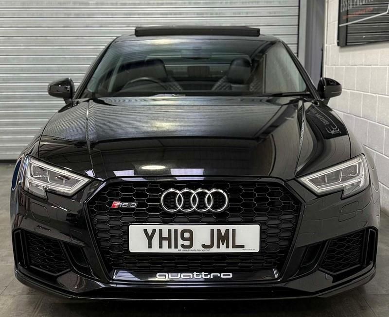 Used Audi RS3 Sport 400 HP (294 kW) 2019 Black Sedan