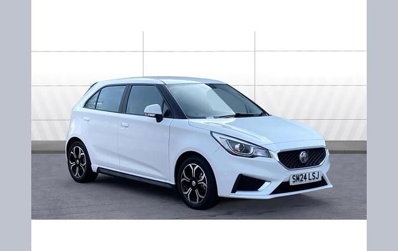Used MG MG3 Exclusive 106 HP (77 kW) 2024 White Hatchback