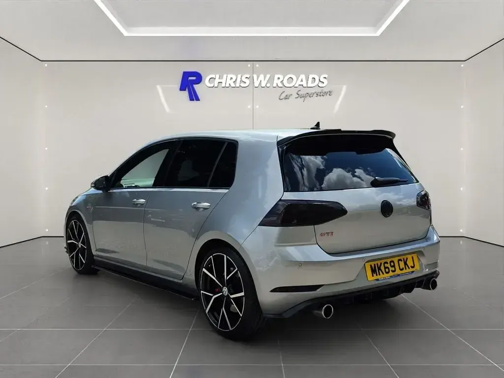 Used VW Golf VII GTI 245 HP (180 kW) 2019 Silver Hatchback