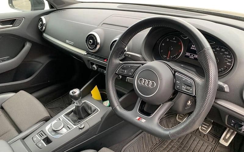 Used Audi A3 Sportback S-Line 116 HP (85 kW) 2019 Black Hatchback