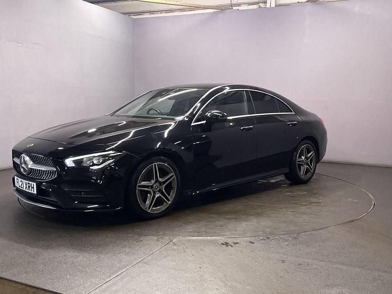 Used Mercedes CLA220 AMG line 190 HP (139 kW) 2021 Black Sedan